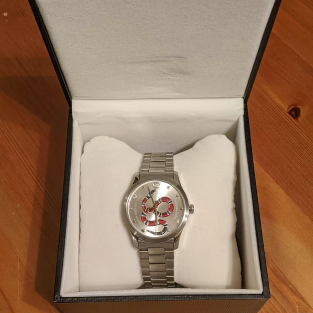 Gucci - G-timeless Stainless Steel Silver /w Kings